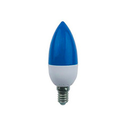 Светодиодная лампа Ecola E14, 2,6W, Blue(Синий)K
