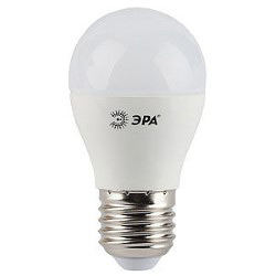 Светодиодная лампа (Шар) ЭРА E27, 7W, 2700K