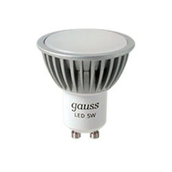Светодиодная лампа Gauss GU10, 5W, 2700K