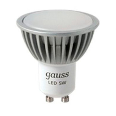 Светодиодная лампа Gauss GU10, 5W, 4100K