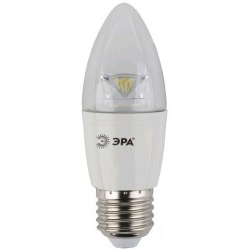 Светодиодная лампа (Свеча) ЭРА E27, 7W, 2700K