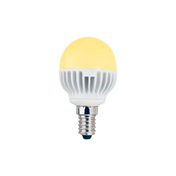 Светодиодная лампа (шар) Ecola E14, 7W, Цветная (разноцветная)K