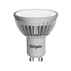 Светодиодная лампа Navigator GU10, 7W, 4200K