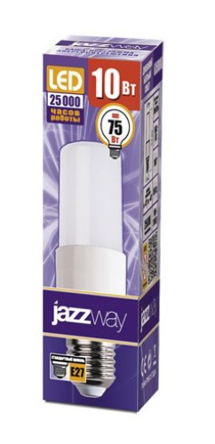 Светодиодная лампа Jazzway E27, 10W, 6500K