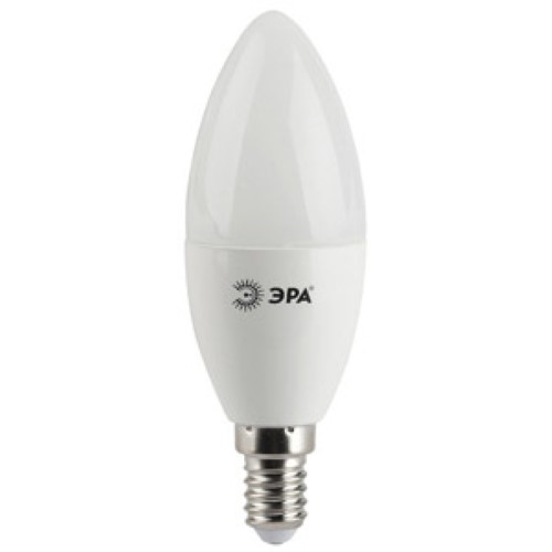 Светодиодная лампа (Свеча) ЭРА E14, 6W, 2700K