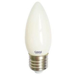 Светодиодная лампа (Свеча) General E27, 8W, 4500K