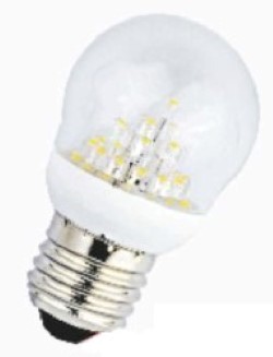 Светодиодная лампа (шар) Ecola E27, 2,1W, 4000K