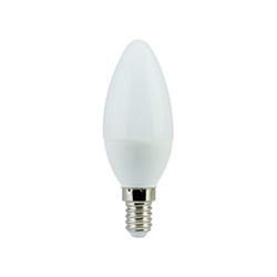 Светодиодная лампа (свеча) Ecola E14, 6W, 4000K