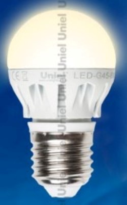 Светодиодная лампа Uniel G4, 6W, 2700K
