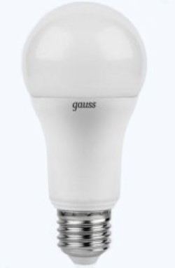 Светодиодная лампа (Груша) Gauss E27, 12W, 2700K