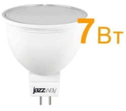 Светодиодная лампа Jazzway GU5.3, 7W, 4000K