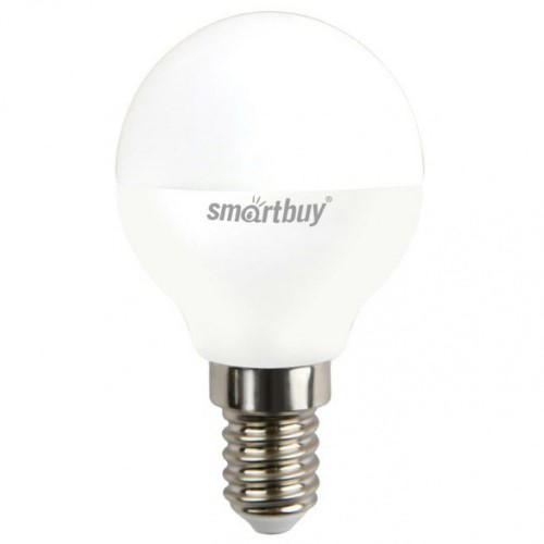 Светодиодная лампа (Шар) Smartbuy E14, 7W, 4000K