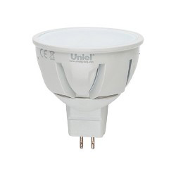 Светодиодная лампа Uniel GU5.3, 5W, 4500K