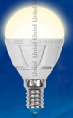Светодиодная лампа Uniel GU10, 6W, 4500K