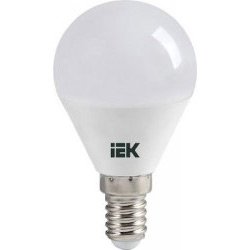 Светодиодная лампа (Шар) IEK E14, 5W, 3000K