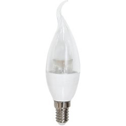 Светодиодная лампа (Свеча) Ecola E14, 6W, 2700K