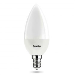 Светодиодная лампа (Свеча) Camelion E14, 8W, 4500K
