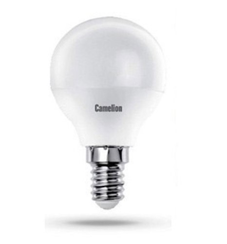 Светодиодная лампа (Шар) Camelion E14, 8W, 4500K