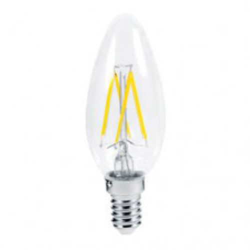 Светодиодная лампа (Свеча) Ecola E14, 5W, 2700K