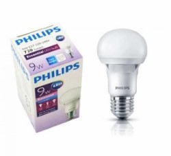 Светодиодная лампа Philips E27, 9W, 6500K