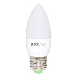 Светодиодная лампа (Свеча) Jazzway E27, 9W, 3000K