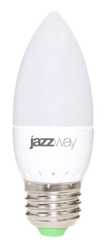 Светодиодная лампа (Свеча) Jazzway E27, 9W, 3000K