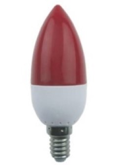 Светодиодная лампа (Свеча) Ecola E14, 6W, K