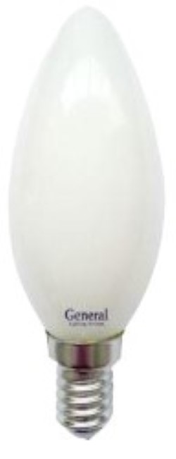 Светодиодная лампа (Свеча) General E14, 7W, 6500K