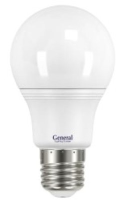 Светодиодная лампа (Груша) General E27, 11W, 6500K