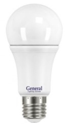 Светодиодная лампа (Груша) General E27, 17W, 4500K