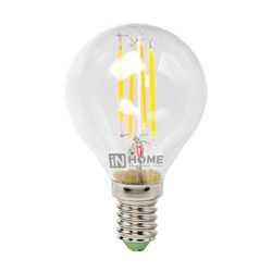 Светодиодная лампа (Шар) ASD E14, 5W, 3000K