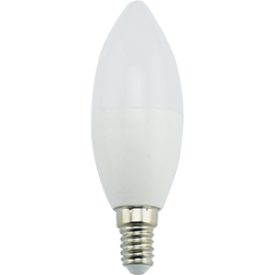 Светодиодная лампа (Свеча) Ecola E14, 9W, 2700K