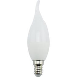 Светодиодная лампа (Свеча) Ecola E14, 9W, 4000K