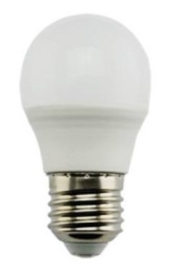Светодиодная лампа (Шар) Ecola E27, 9W, 4000K