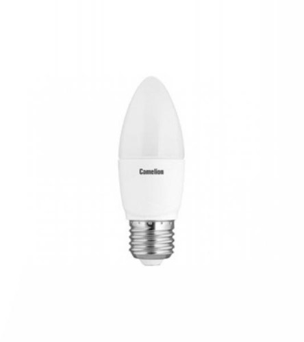 Светодиодная лампа (Свеча) Camelion E27, 7W, 6500K
