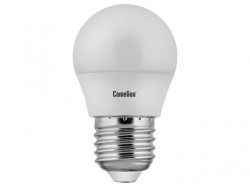 Светодиодная лампа (Шар) Camelion E27, 7W, 6500K