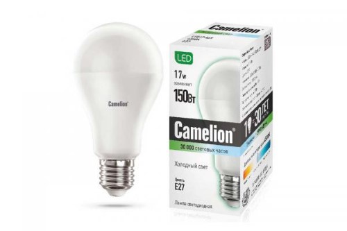 Светодиодная лампа Camelion E27, 17W, 6500K