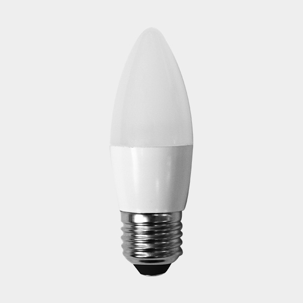 Светодиодная лампа (Свеча) IEK E27, 7W, 3000K