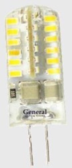 Светодиодная лампа (Капсульная) General G4, 3W, 4500K