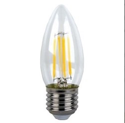 Светодиодная лампа (Свеча) Ecola E27, 6W, 2700K