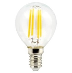 Светодиодная лампа (Шар) Ecola E14, 6W, 2700K
