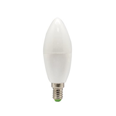 Светодиодная лампа (Свеча) Ecola E14, 7W, 6000K