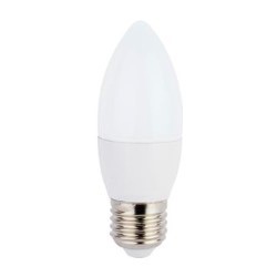 Светодиодная лампа (Свеча) Ecola E27, 7W, 6000K