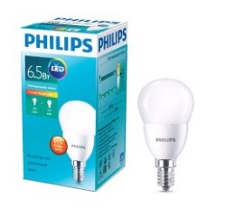 Светодиодная лампа Philips E14, 6,5W, 2700K