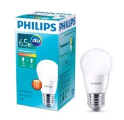 Светодиодная лампа (Груша) Philips E27, 6,5W, 2700K
