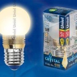 Светодиодная лампа Uniel E27, 5W, K