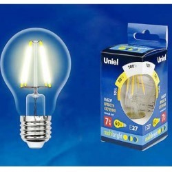 Светодиодная лампа Uniel E27, 7W, K