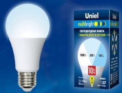 Светодиодная лампа Uniel E27, 10W, 4000K