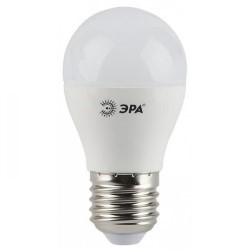 Светодиодная лампа (Шар) ЭРА E27, 9W, 4000K