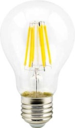 Светодиодная лампа (Груша) Ecola E27, 10W, 6500K